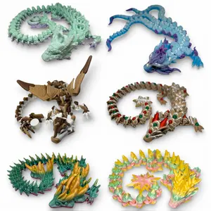 DRAGONS - 3D Printed Articulated Collectible Figures - High-Quality PLA - Many Designs to Choose From!