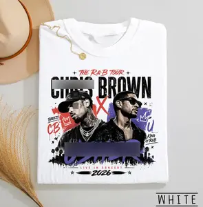 [FREE SHIP] BREEZY CB KING OF R&B Shirt, Vintage 90s Bootleg Graphic Tee, R&B Tour 2026 Legends Music Shirt,Fan Gift, Retro T-Shirt, Hip Hop Top