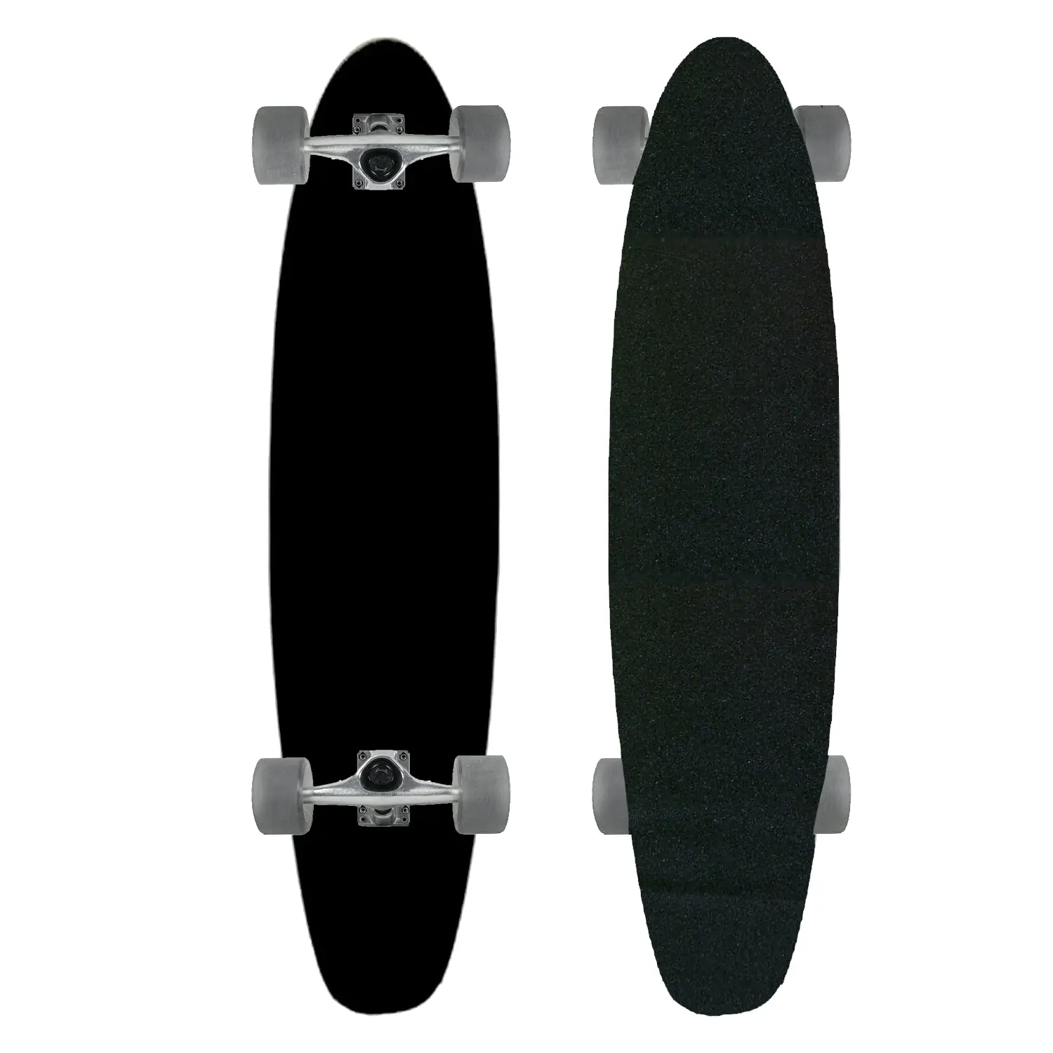 Moose Kicktail 9" x 40" Longboard Dipped Black Complete