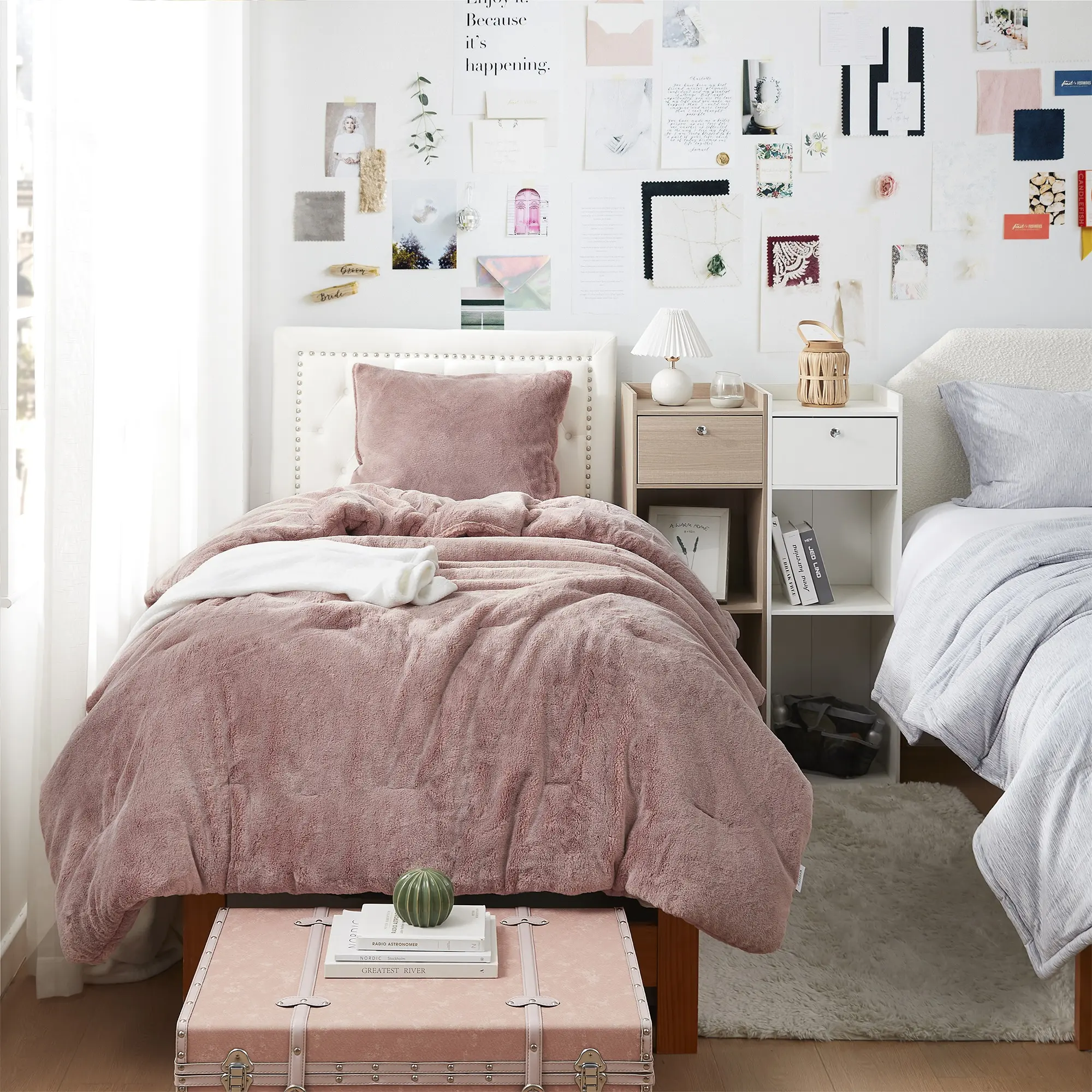 Buttercream Chunky Bunny - Coma Inducer Twin XL Comforter Set