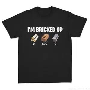 I'm Bricked Up Meme Tee, Cool Graphic Shirt, Perfect for Casual Outfits.Golf Gift T-Shirt For Men and Women