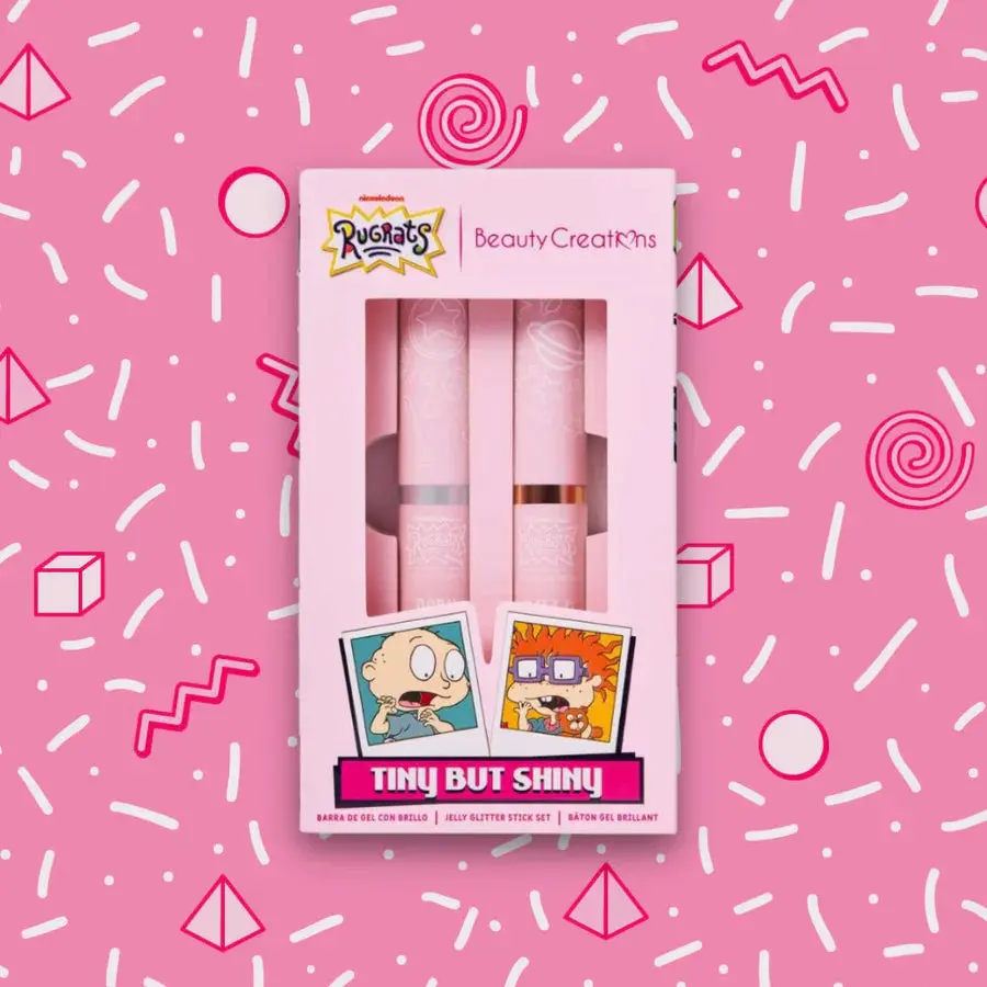 Beauty Creations X Rugrats 'Tiny But Shiny' Jelly Glitter Stick Set