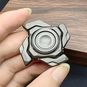 Metal Fidget Spinner Toy, Mini Open Armored Rotating Gyroscope, Stress Relief Magnet Toy for Adults, Anxiety & Pressure Relief Gift, Stress Relief Gadgets