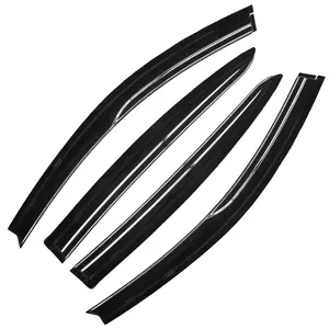 For Infiniti G35 G37 Sdedan 2007-2015 Window Visors Wind Deflectors Sun Rain Guards Vent JDM Mugen Style