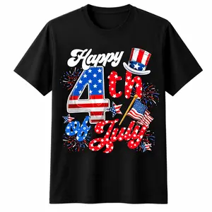 Happy 4Th Of July US Flag American 4Th Of July Independence T-Shirt tops
