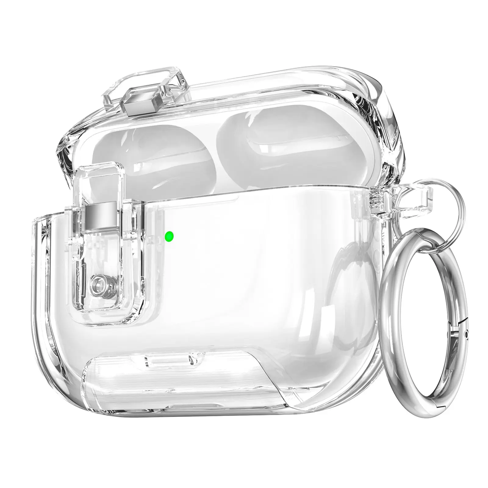 Bracket Airpods Pro3 Earphone Case Soft TPU Compatible with Apple Airpods 4th Generation Protective Cover Transparent