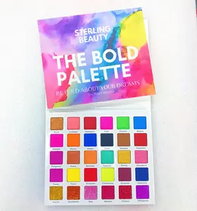 The BOLD Palette - Highly Pigmented Eyeshadow for Bold, Vibrant Looks