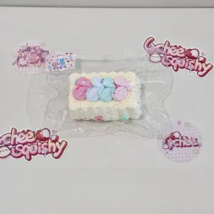 PollyBaby TabaSquishy Squishy Toy Handmade Squishy Stress Relief Toys Taba squishy - Lychee Squishy