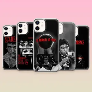 Scarface Phone Case Tony Montana Movie Cover for iPhone 11, 12, 13, 14, 15, 16, 17 & more – check our available sizes