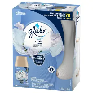 6.2 oz. Clean Linen Automatic Air Freshener Starter Kit with Refill