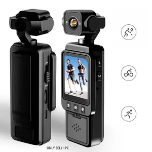 1080P Mini Action Camera,body cameras with audio and video recording, 270° Rotation, 6x Digital Zoom, Loop Recording, Perfect for Travel & Content Creation,Sports DV