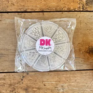 8 Compartment Keychain, Phone Chain, Cup Charm Hardware