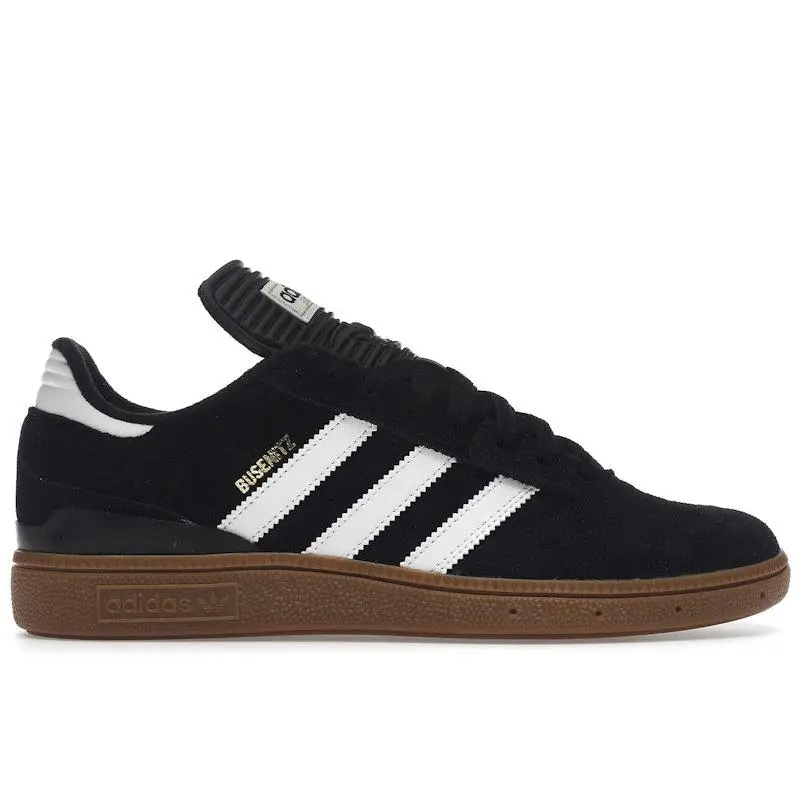 adidas Men's Busenitz Pro Black White Gum Skateboarding Shoes, from StockX