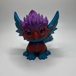 Phoenix Griffin Figurine – Articulated Tail w/ Random Mystic Eyes