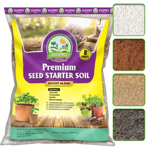 Premium Potting Mix- Suitable for seed starting, succulents, and more.