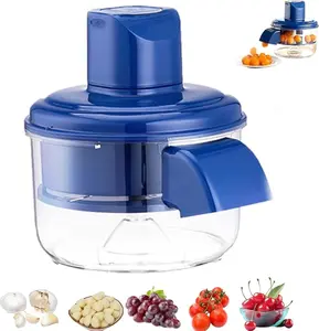 Electric Grape Peeling Machine, Automatic Small Fruit Peeling Tool, Rechargeable Commercial Smart Fruit Machines for Grapes, Garlic, Tomato, Cherry Kitchen Utensils