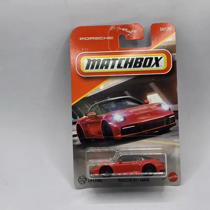 Matchbox Car - Porsche 911 Targa Diecast Model Car, Collectible Entertainment Toy