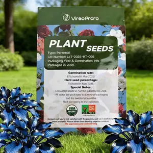 Hosta Seeds Perennial Shade Plant for Garden and Yard Non-GMO US	A Made with Instructions for Easy Care and Versatile Growth