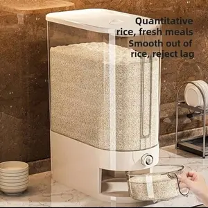 Elegant Rectangular Rice Dispenser
