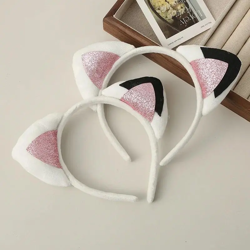Gabby Dollhouse Cartoon Ear Headband for Girls, Cute Cosplay Headpiece, Fashion Hair Accessories for Birthday Party, Halloween Dress Up, Theme Party Performance, Lovely Decorative Hair Hoop, Soft Comfortable Party Headwear for Kids Daily & Festival Use