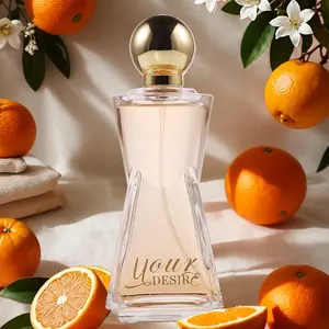 3.4 Fl Oz Women's Eau De Parfuma Spray, Long-Lasting Perfume, With Peach, Mandarin Orange, Jasmine, Perfect For Dating, Daily Life, Parties, Gift Giving Fragrances