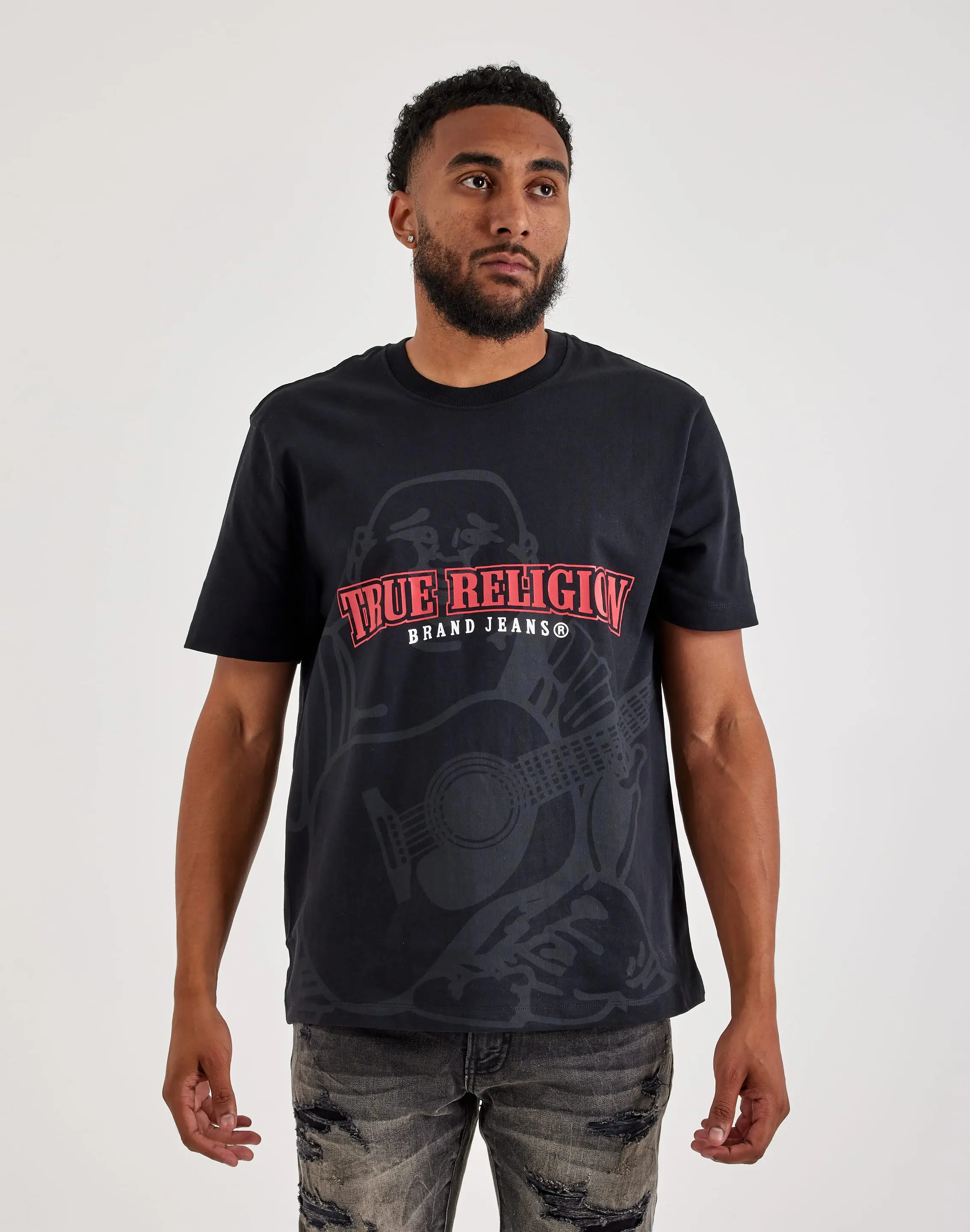 Mens True Religion Buddha Tee