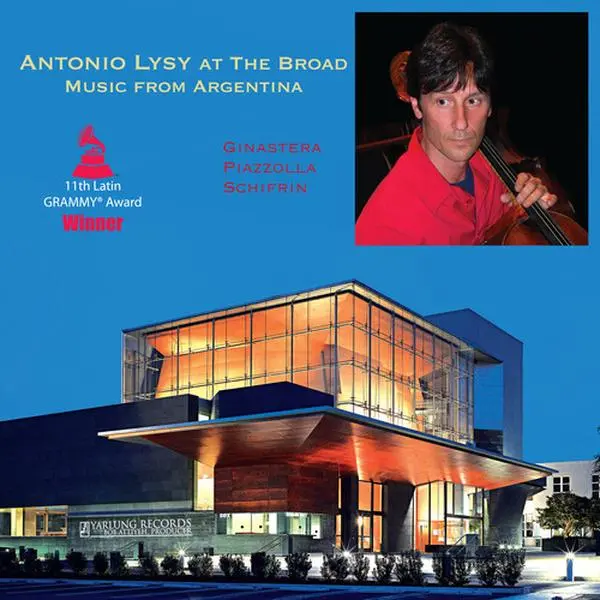 Antonio Lysy "At the Broad" Argentine Music LP Vinyl Record - Includes "Oblivion", Mastered by Steve Hoffman, Recorded to Tape, Vintage Tube Analog Gear