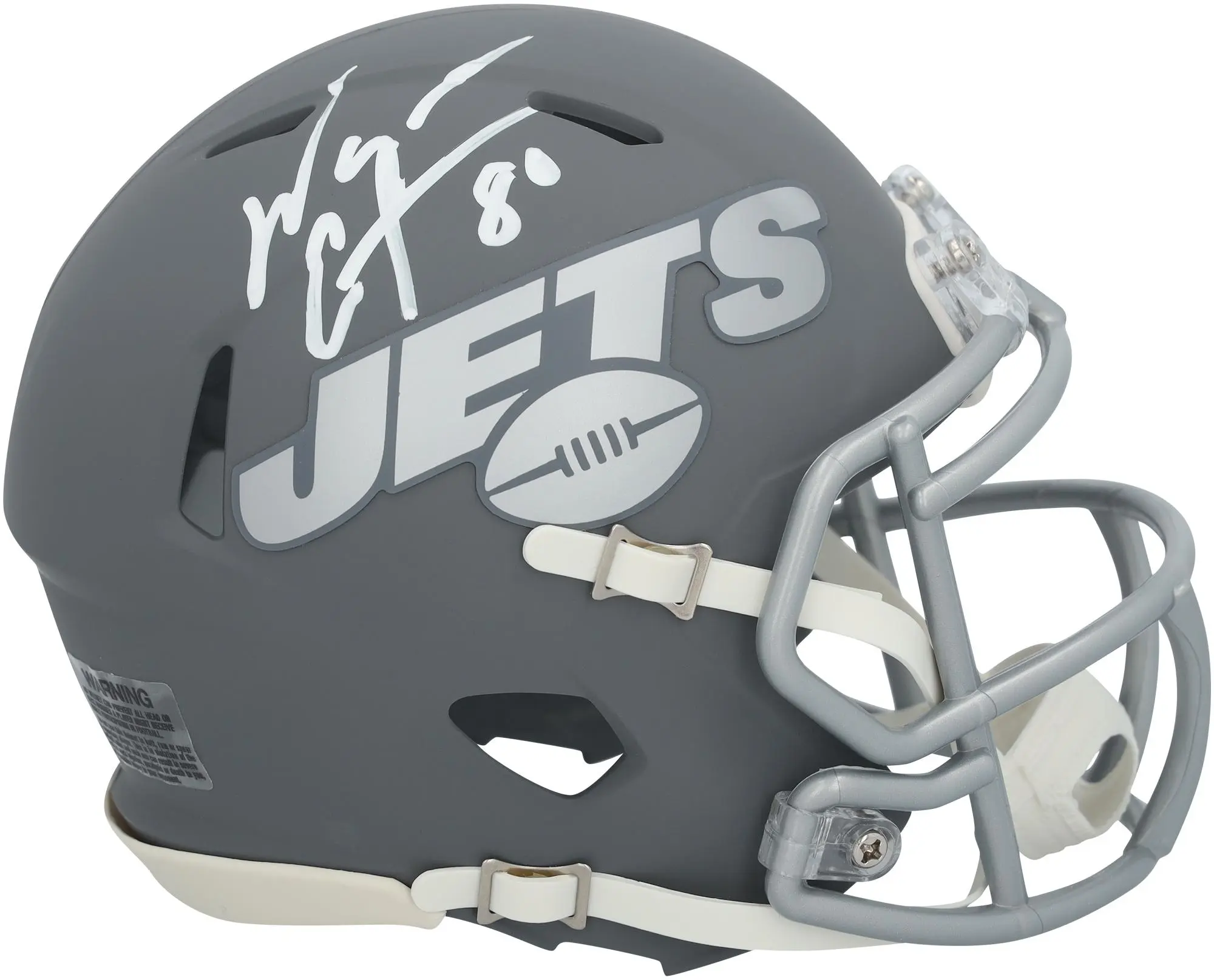Wayne Chrebet New York Jets Autographed Riddell Slate Speed Mini Helmet - Fanatics Authentic Certified