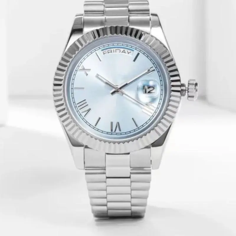 Unisex High-Quality Quartz Wristwatch, Casual Wristwatch with Stainless Steel-Metal Band, Fashionable Watches for Everyday Wear
