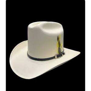 La Sierra Sombrero 500X Los Dos Carnales with feathers