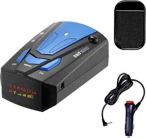 Speed Sentinel Radar Detector,Police Speed Radar Detectors for car with Long Range Detection,VG-2 Immunity,City/Highway Modes Detectors,Real Time Voice Alert Speed,LED Display