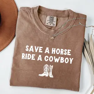 Save A Horse Ride A Cowboy Shirt