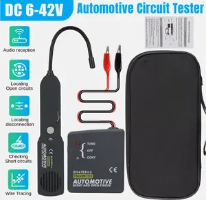 Automotive Circuit Tester, Tracer Wire Short Circuit Finder DC 6-42V Circuit Breaker Tracker Short and Open Finder Detector Probe Car Diagnostic Tools, car accessories,SummerVibes