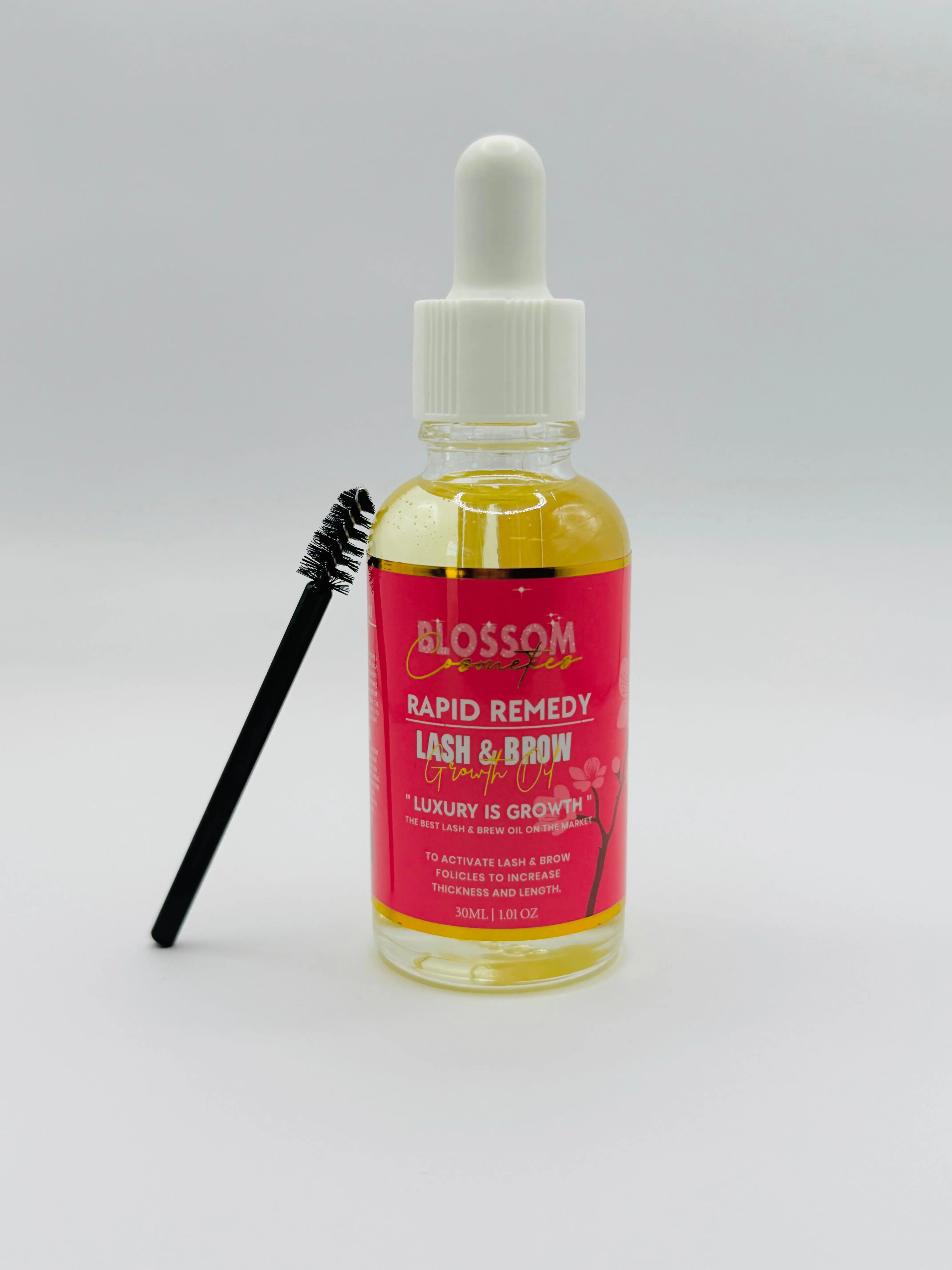 Blossom Cosmetics Rapid Remedy LASH & BROW Serum for Longer Fuller Lashes and Brows