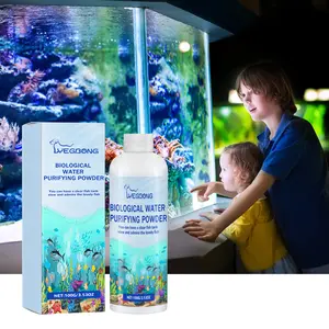 2025New model Fish Tank Water Purifier Removes Algae Powder, Clean Fish Tank Remove Moss Algae Net Water Quality Instant Algae Removal Powder