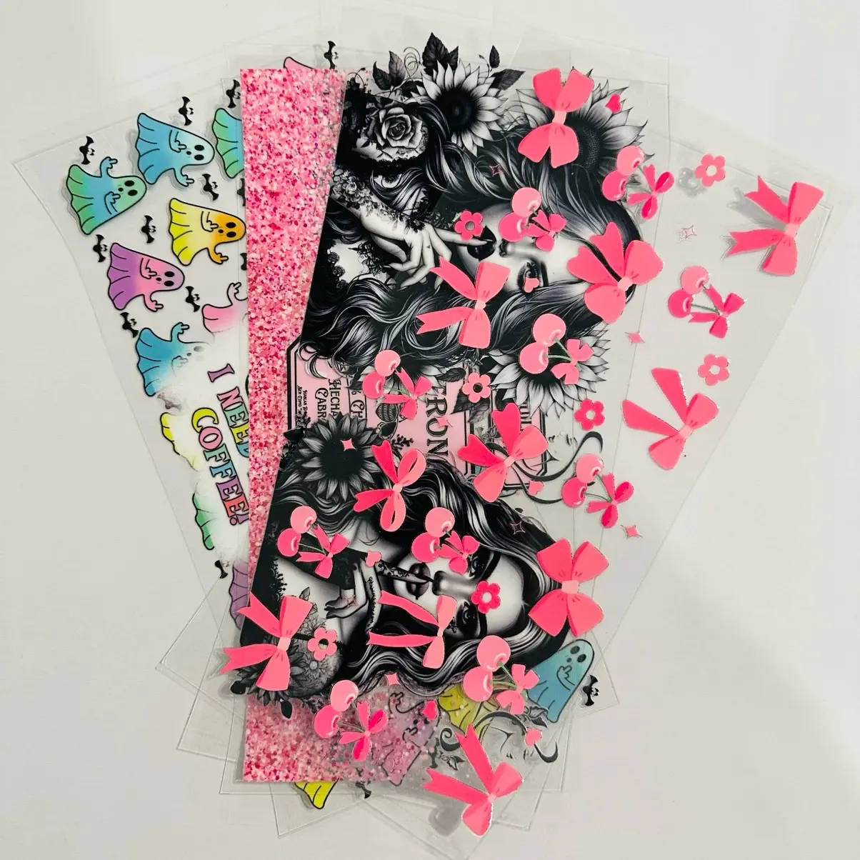 Uvdtf cup wrap bundle/uvdtf cup wrap grab bag 10 pack