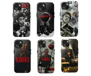 Tony Motana Phone Case, ScarFace Phone Case For iPhone 11 12 13 14 15 16 17 Air Plus Pro Max & Samsung S Series