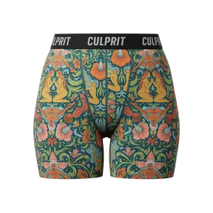 Women's Spring Awakening LadyBoxers – Mid-High Rise, Classic Comfort Fit, Vibrant Seasonal Style Spandex Womenswear