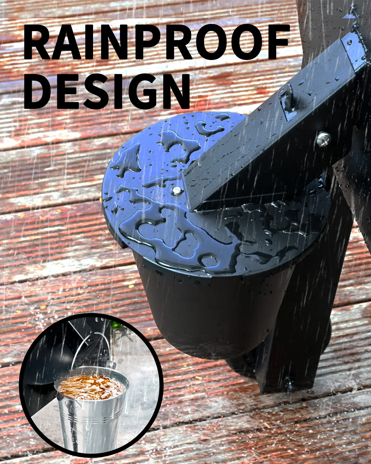 Grease Bucket with Lid & Silicone Liner, Upgraded Grill Accessories, Replacement Drip Bucket for Traeger Smokers & Grills Compatible with Traeger, Pit Boss, Z Grills, Recteq, and More