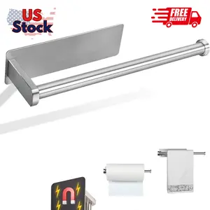 Paper Towel Holders Magnetic Steel Brushed Towel Roll Holders