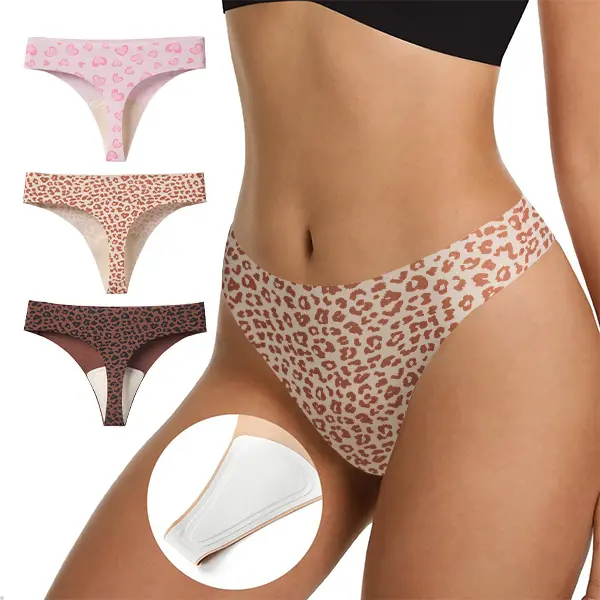 LUCKMEEY Camel Toe Cover Thongs for Women - G-String, Seamless Design, Basic Fit, Machine Washable, Comfortable Underwear - Underwear for women#sohochic