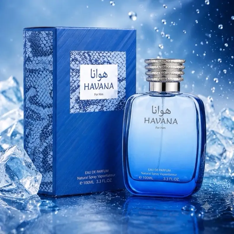 Havana Cologne Blue Bottle - 3.4oz EDP - Men’s Fragrance