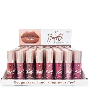 Italia deluxe fill in thirsty plumping colored lip gloss high shine vitamin e