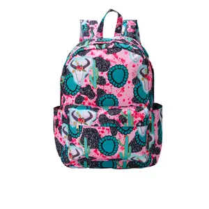 Western Cow print Kids backpack
