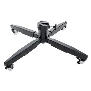 Treekeeper Universal Metal Rolling Tree Stand f or 7-12' Trees