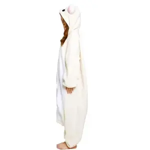 Halloween Christmas Cartoon Bear Pajama Rilakkuma Kigurumi Unicorn Adult Anime Jumpsuit Cute Cartoon Sleepwear Buttons Slippers