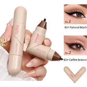 Waterproof Winged Eyeliner Stamp Tool, Long-Lasting Eye Makeup Gadget for Beginners, Creates Natural Cat Eye Look, Perfect for Puffy Eyes, Office, and Date Night