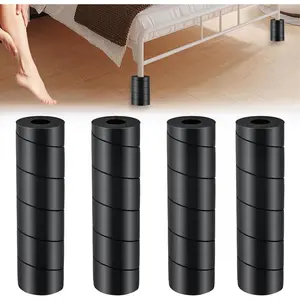 4 Pcs Bed Frame Toe Protectors, Non-Adhesive Bed Frame Leg Covers for Toe Savers, Toe Cushion for Any Furniture Leg - Prevents Toe Injuries from Hitting Hard Furniture Legs
