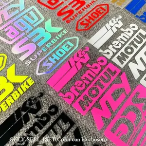 1SET Car Sticker, Motorcycle Stickers, Sticker Decals, Decal for Cars for Motorcycle Body, Car Decoration, Create Motorcycle Racing-Styled Items, A Must for Motorcycle Racing Enthusiasts & Car Owners, Help Your Items Show Unique Racing Taste