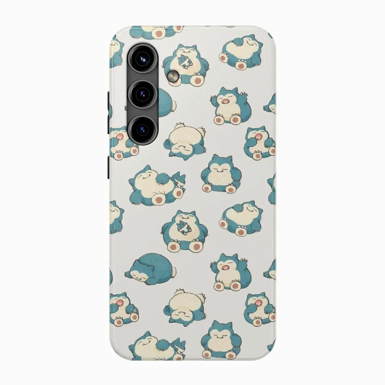 Pokémon Snorlax  Compatible with iPhone 17 16 15Pro, 14, 13, 12, 11, 8, XR Mini, Pro Max, Plus & SAMSUNG GALAXY 21 S22 S23 S24 25 ULTRA PLUS Accessories Protection unisex V
